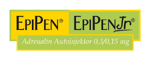 EpiPen® til akuttbehandling ved alvorlige allergiske reaksjoner (anafylaksi).